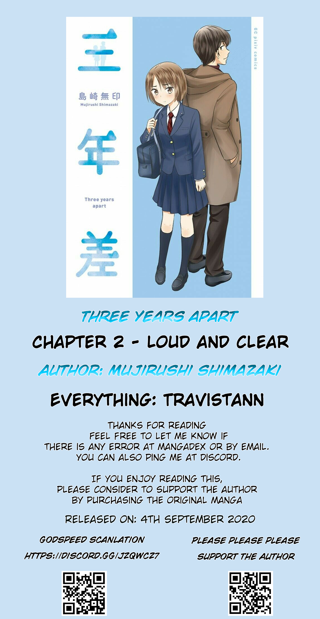 Three Years Apart Chapter 2: Loud And Clear - Picture 1