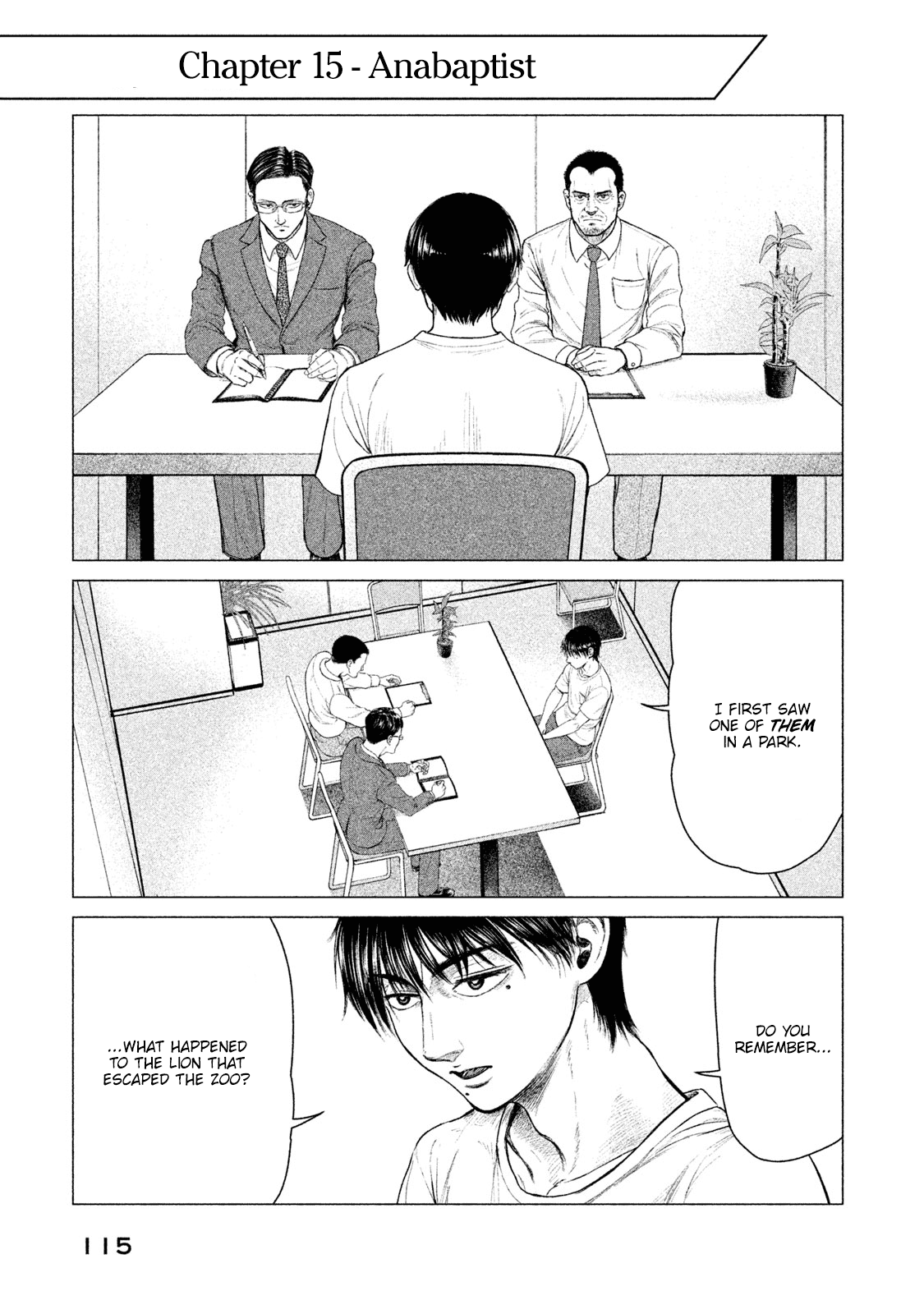 Parasyte Reversi Vol.2 Chapter 15: Anabaptist - Picture 2