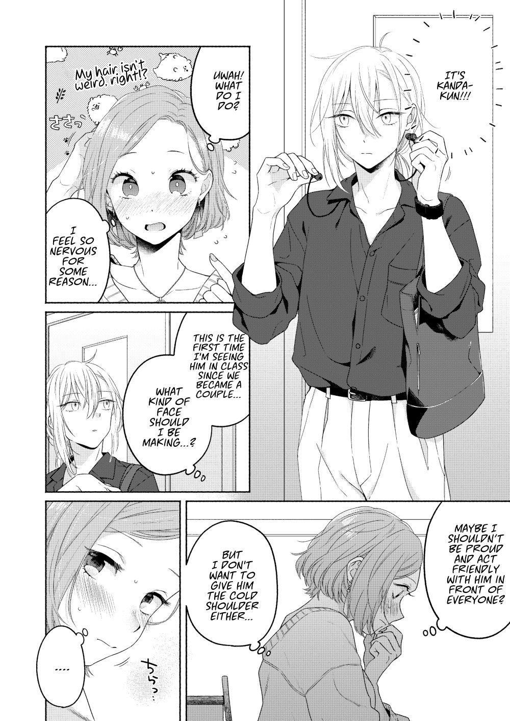 Handsome Girl And Sheltered Girl Chapter 2 - Picture 2