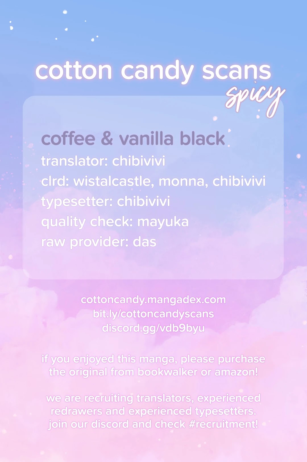 Coffee & Vanilla Black - Page 1