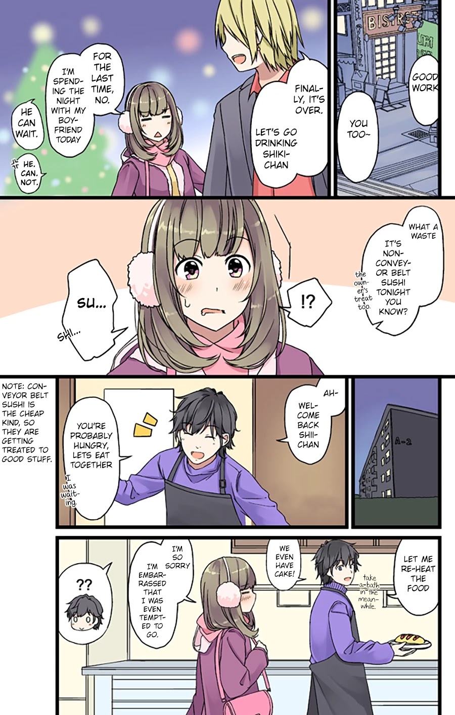 Girls À La Carte Chapter 30: A Girl That Is Easily Lured By Sushi - Picture 1