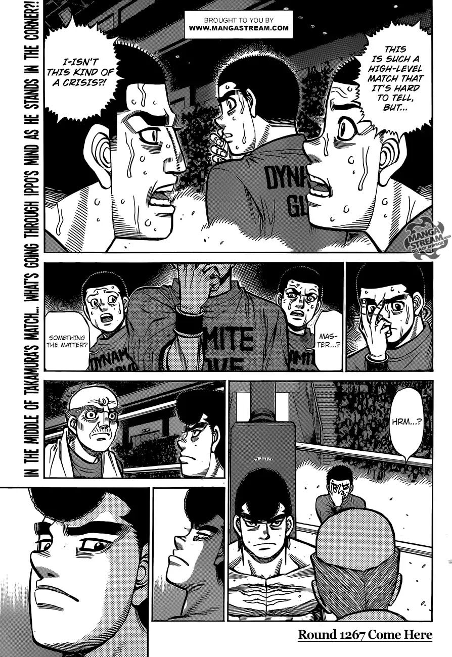 Hajime No Ippo Chapter 1267: Come Here - Picture 1