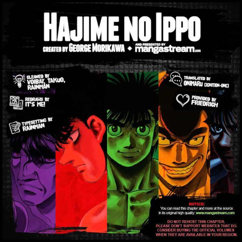 Hajime No Ippo Chapter 1169 : Question - Picture 2