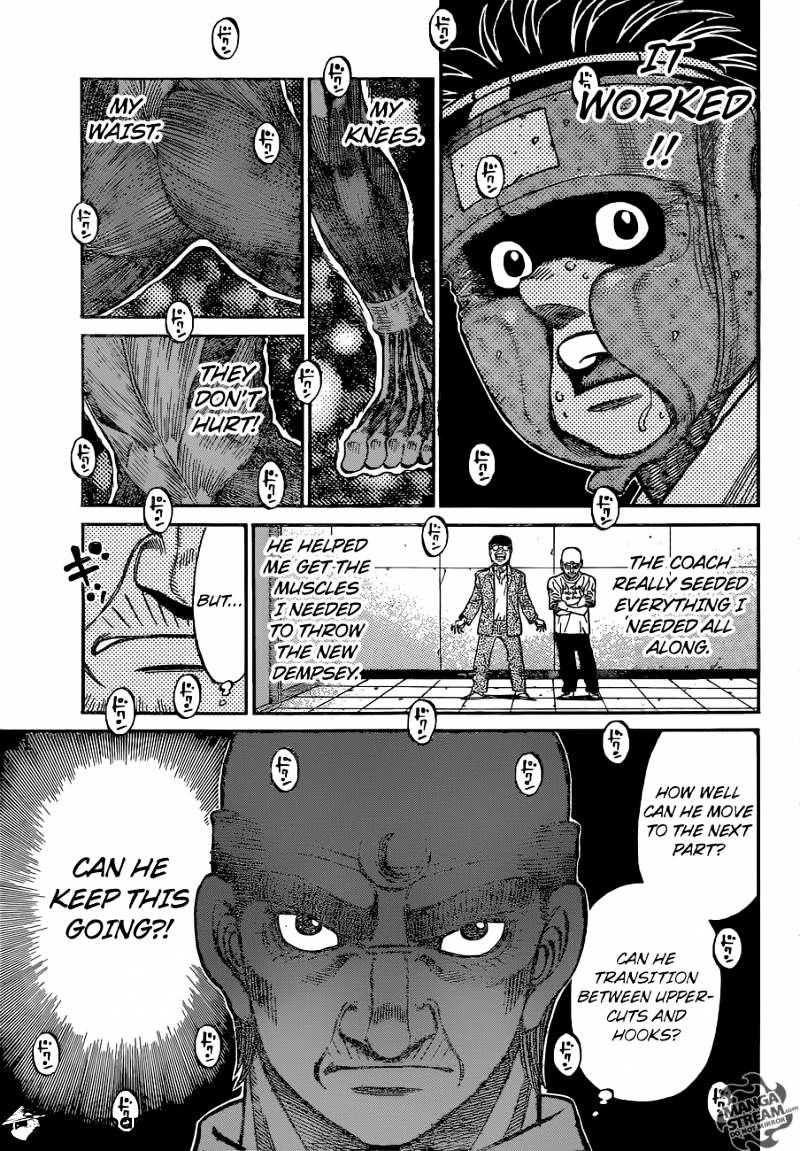 Hajime No Ippo Chapter 1145 : The Budding New Attack - Picture 3