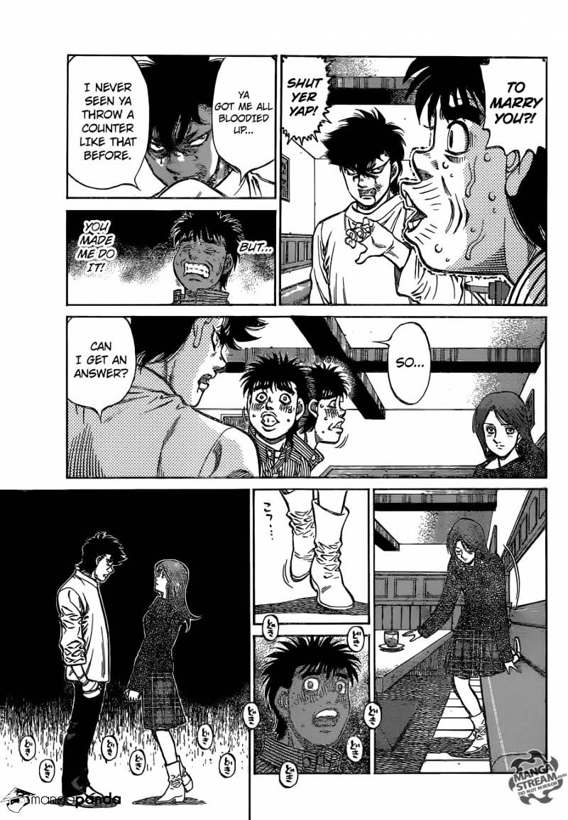 Hajime No Ippo Chapter 1129 : Wanna Come Live At My Place? - Picture 3