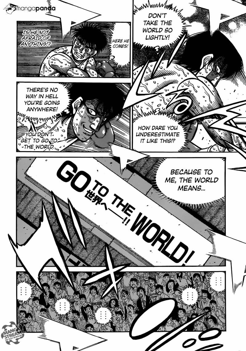 Hajime No Ippo Chapter 1057 : Reaper In The Grip Of Madness - Picture 3