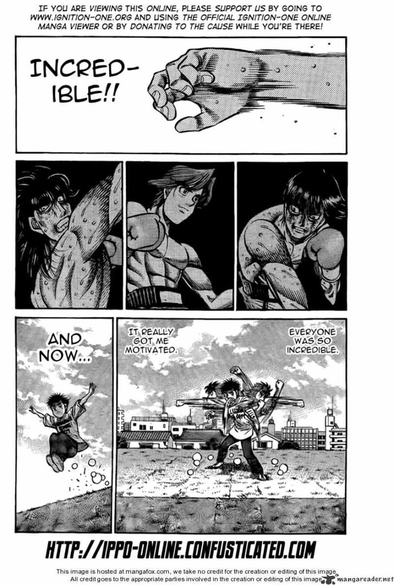 Hajime No Ippo Chapter 856 : The Path Of Progress - Picture 2