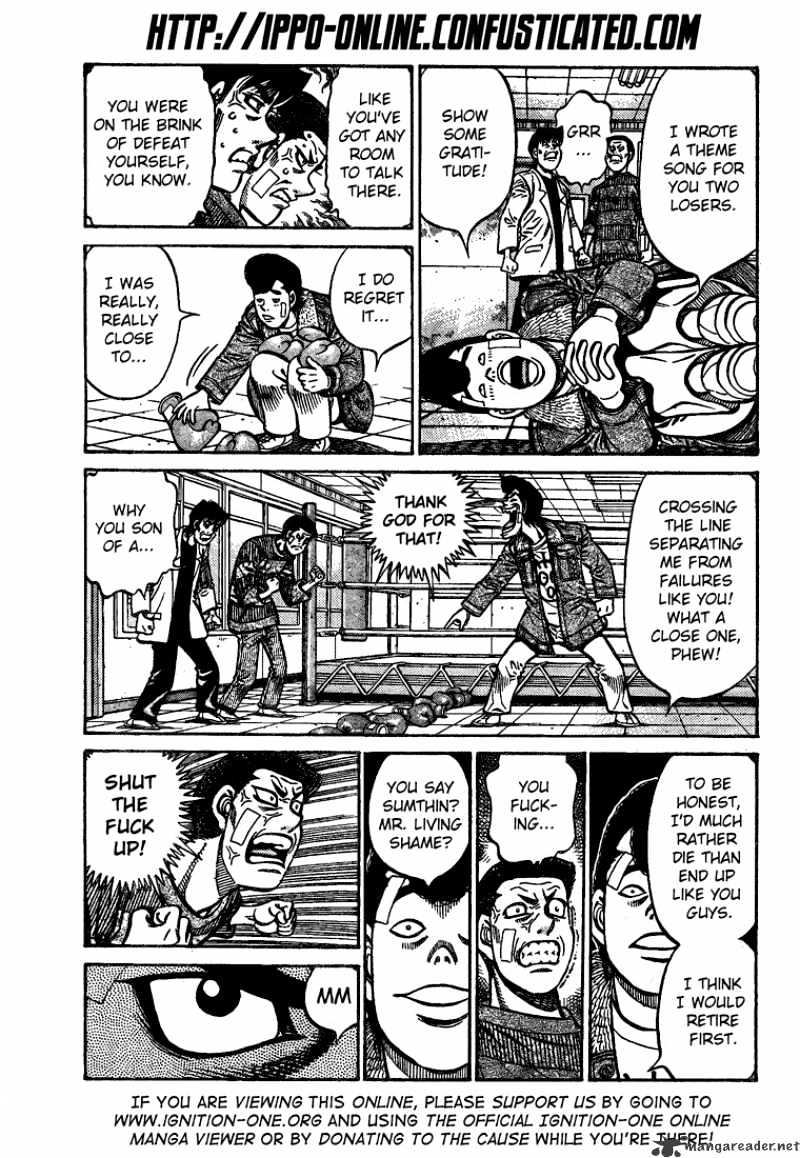 Hajime No Ippo Chapter 850 : It Was Inspirational - Picture 2