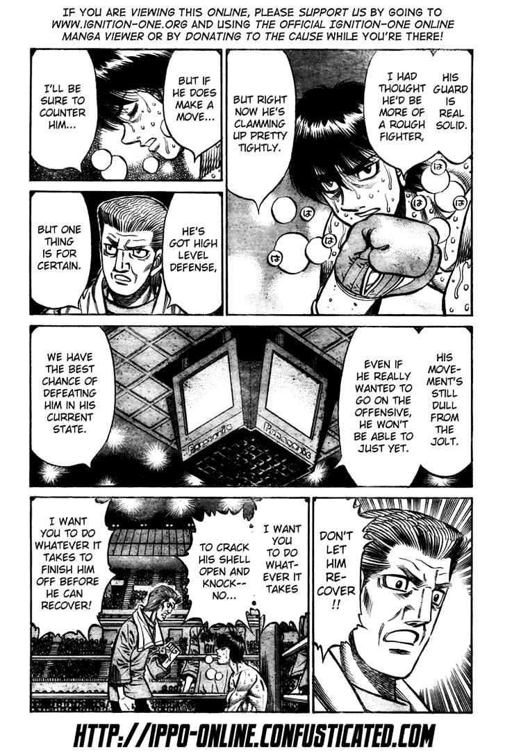 Hajime No Ippo Chapter 832 : The Lightning God S Fists - Picture 2
