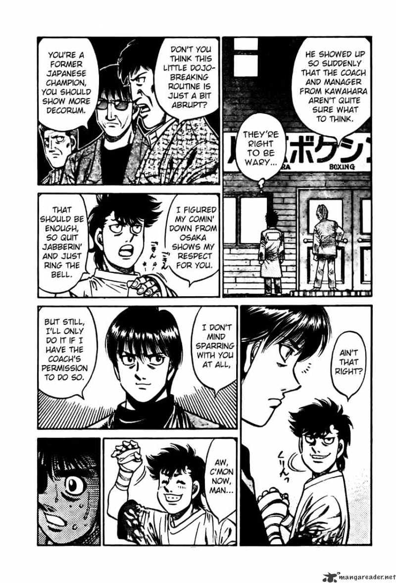 Hajime No Ippo Chapter 809 : Two Strong Willed Men - Picture 3