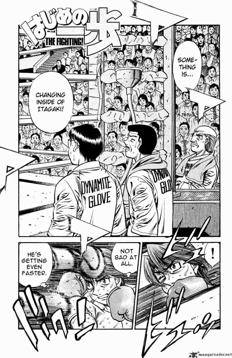 Hajime No Ippo Chapter 606 : Frightening Speed - Picture 1