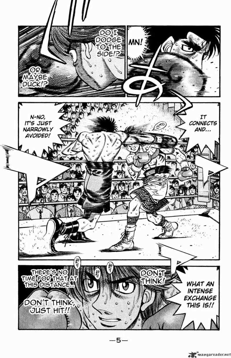 Hajime No Ippo Chapter 606 : Frightening Speed - Picture 3
