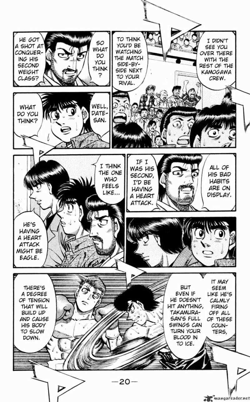 Hajime No Ippo Chapter 543 : Inescapable Distance - Picture 2