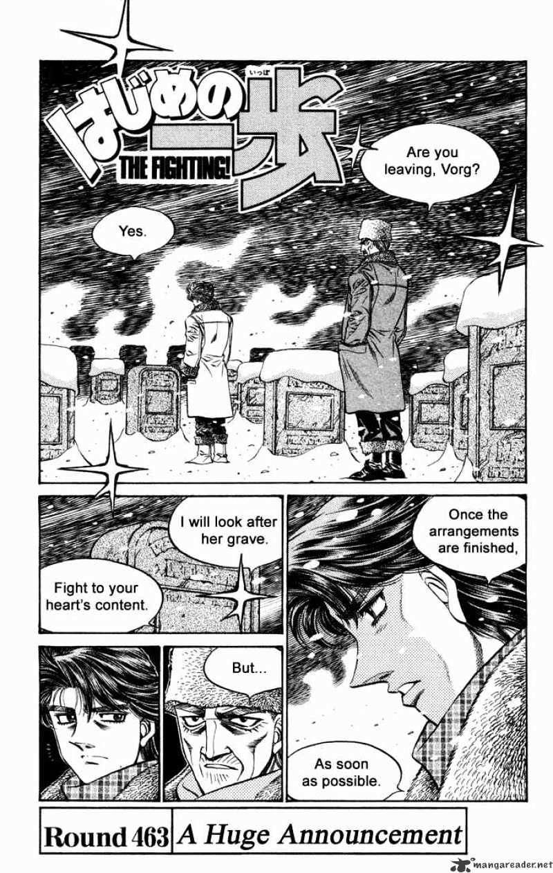 Hajime No Ippo Chapter 463 - Picture 1