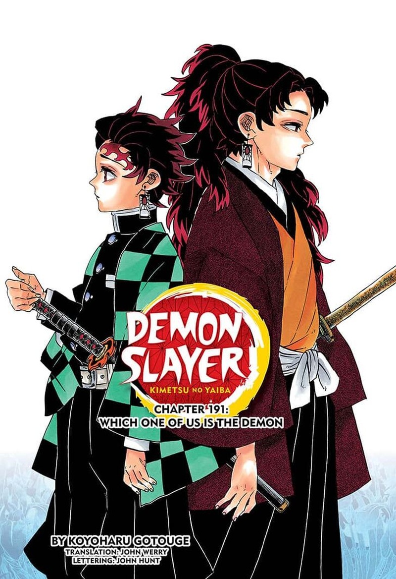 Kimetsu No Yaiba Chapter 191 - Which One Of Us Is The Demon - Picture 1
