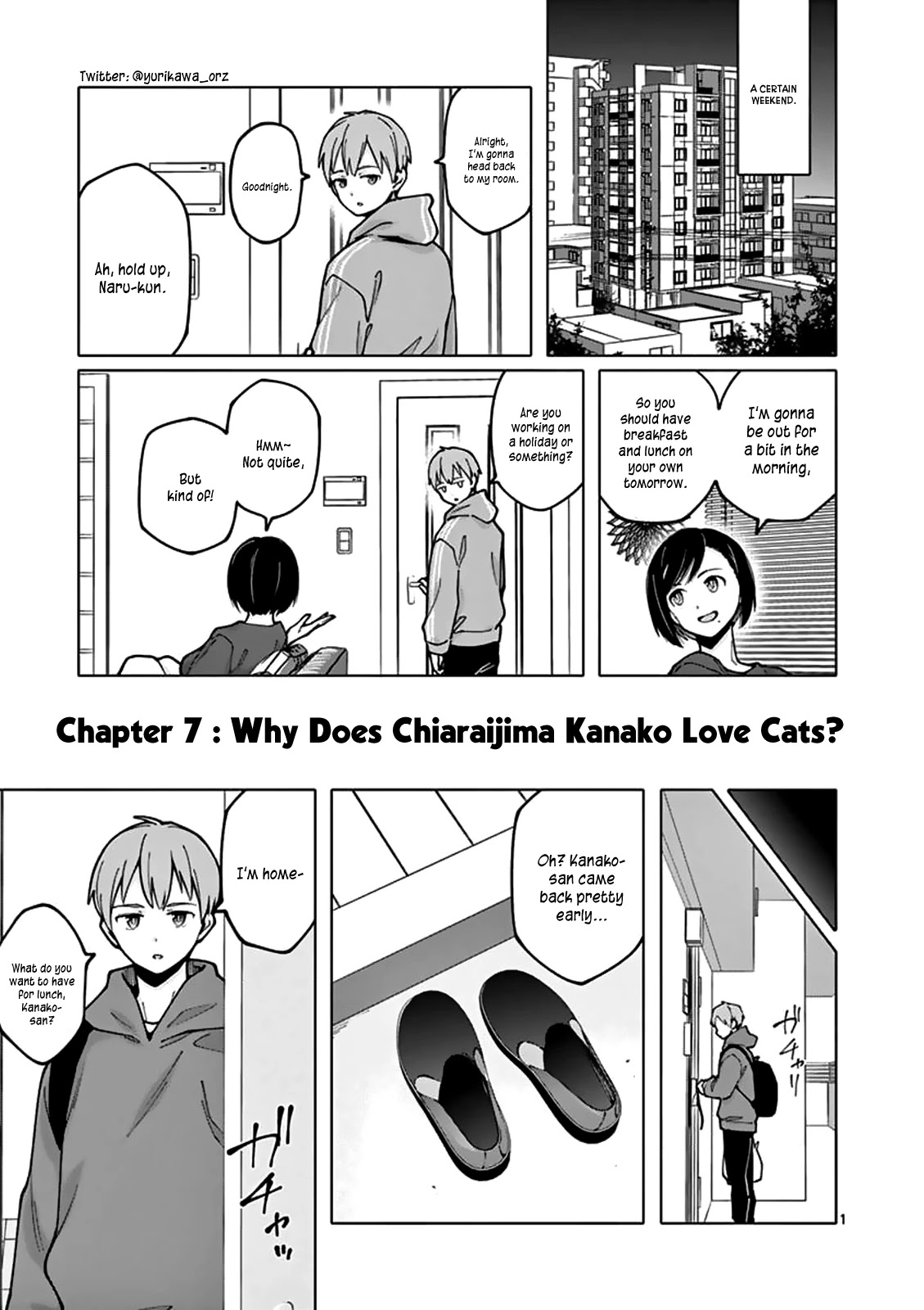 Chiaraijima Kanako Wa Naze ○○ Suru No Ka? Chapter 7 - Picture 1