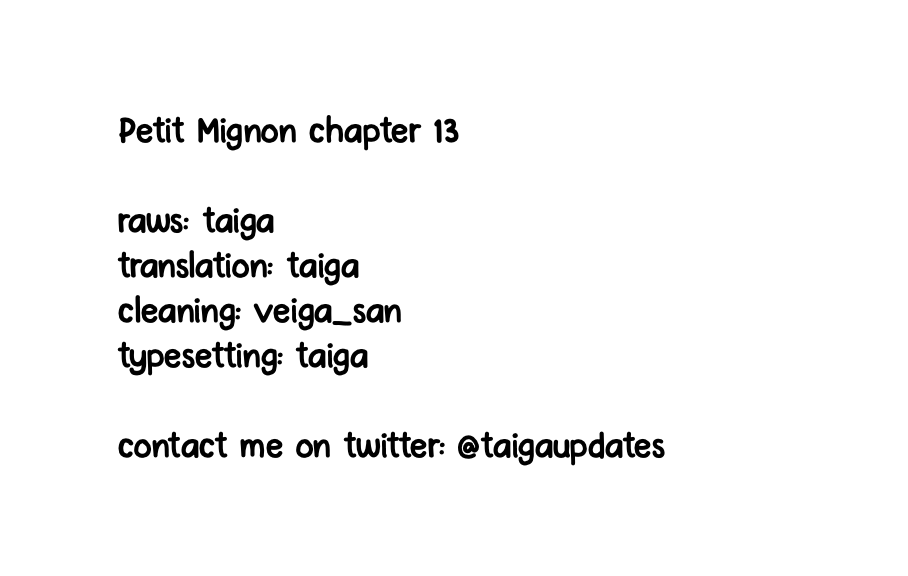 Petit Mignon Chapter 13 - Picture 1