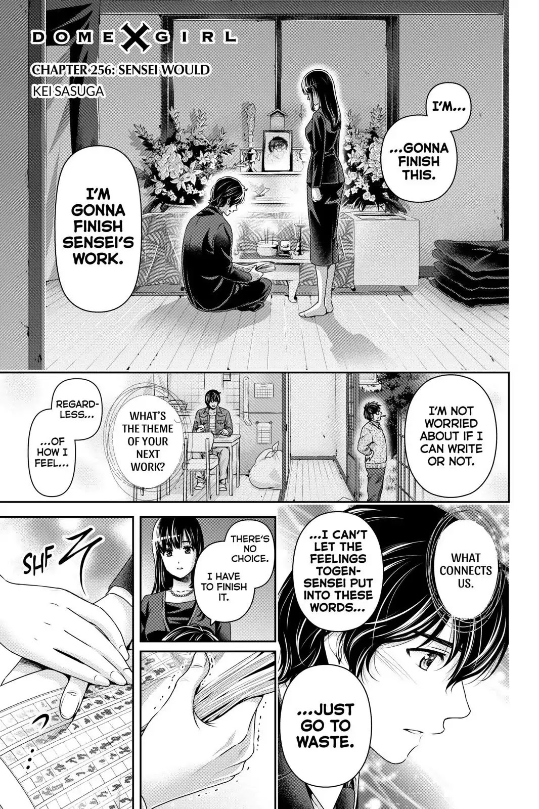 Domestic Na Kanojo Chapter 256: Sensei Would - Picture 1