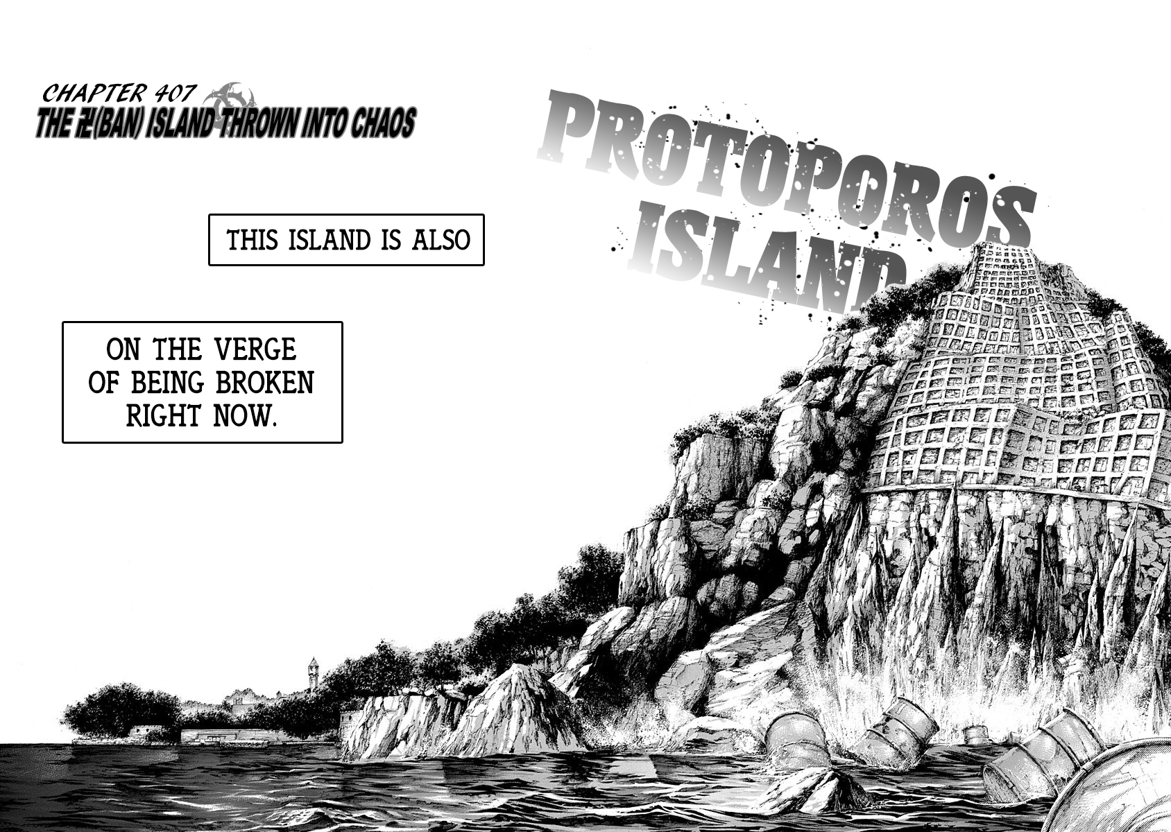 Usogui Chapter 407: The 卍(Ban) Island Thrown Into Chaos - Picture 2