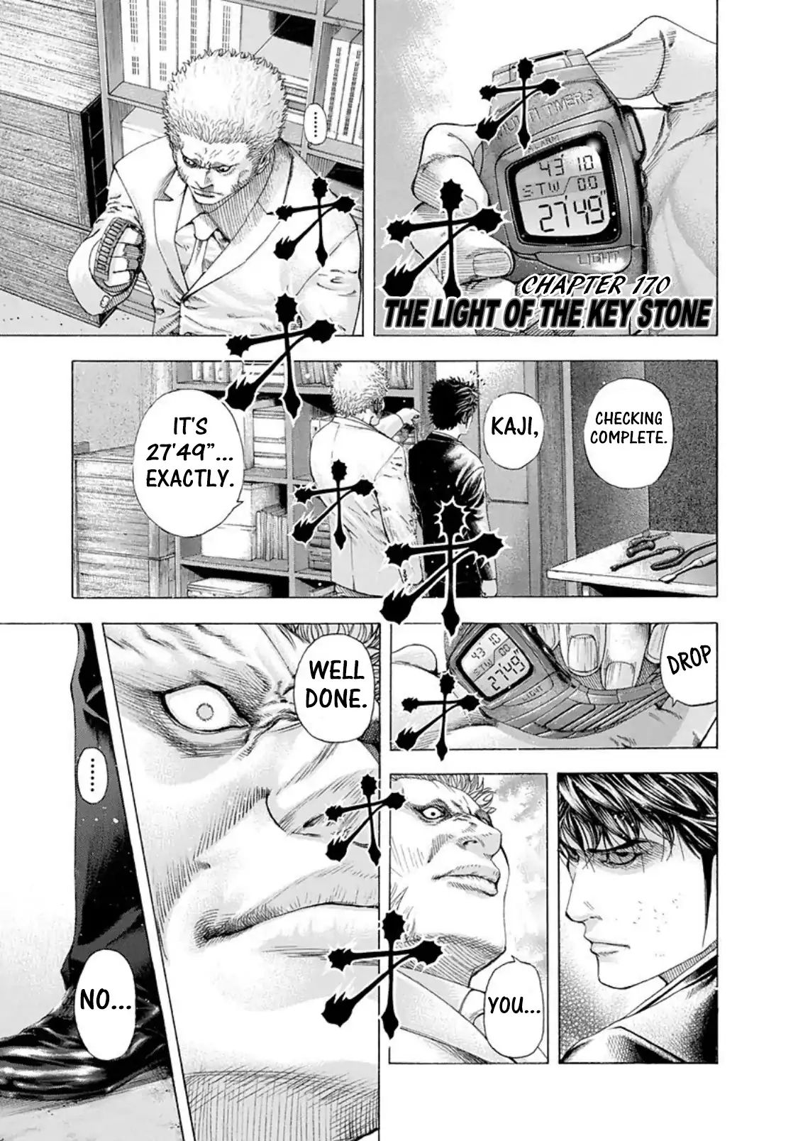 Usogui Chapter 170: The Light Of The Key Stone - Picture 1