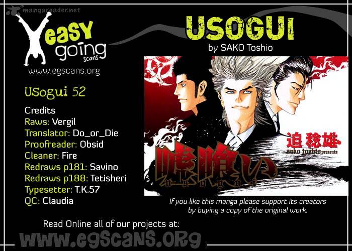 Usogui Chapter 52 : The Big Liar - Picture 1