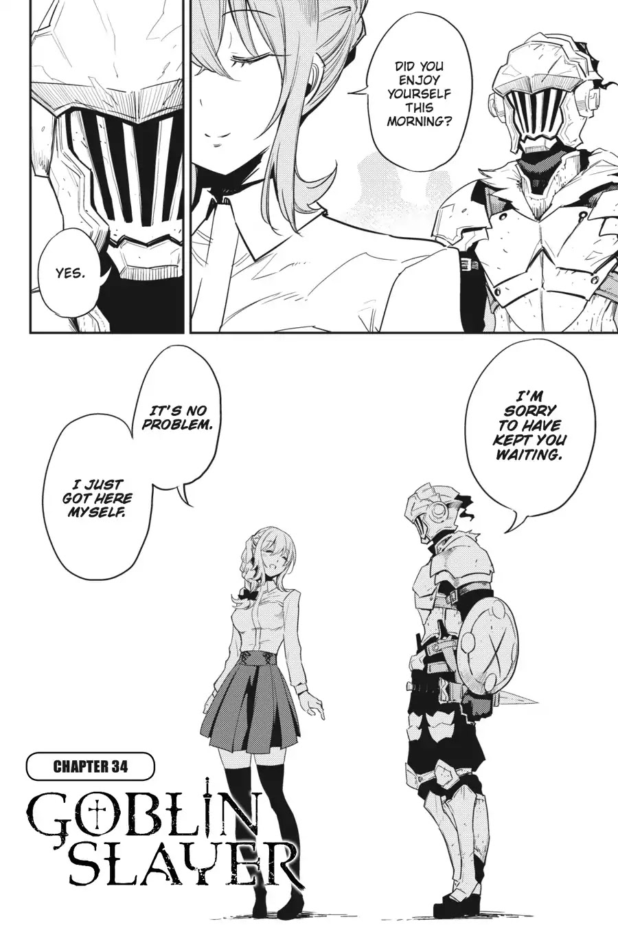 Goblin Slayer Chapter 34 - Picture 3