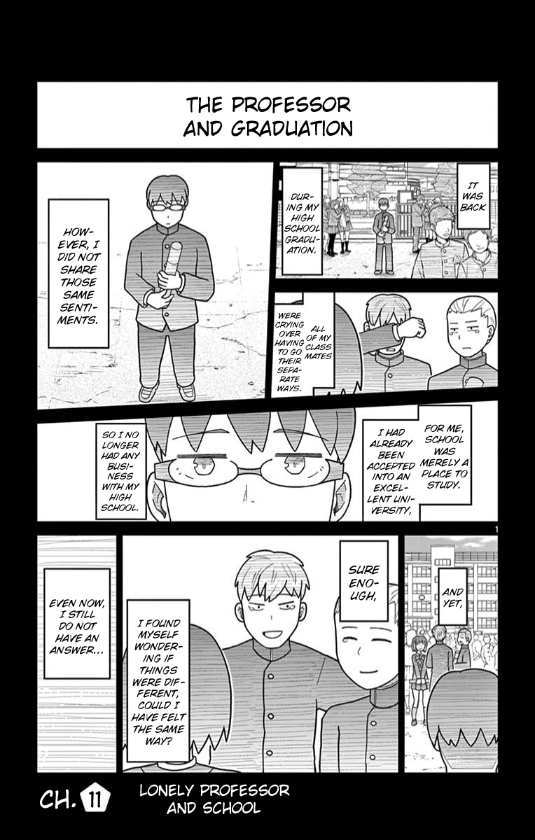 Bocchi Hakase To Robot Shoujo No Zetsubou Teki Utopia Chapter 11: Lonely Professor And School - Picture 1