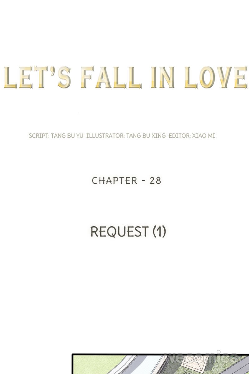 Let’S Fall In Love Chapter 28 - Picture 1