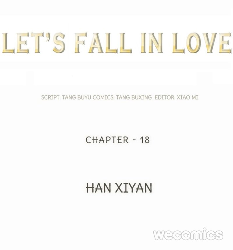 Let’S Fall In Love Chapter 18 - Picture 1