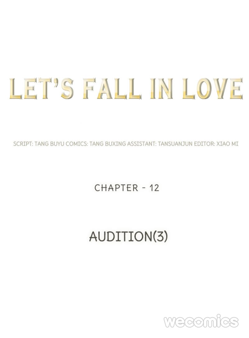 Let’S Fall In Love Chapter 12 - Picture 1