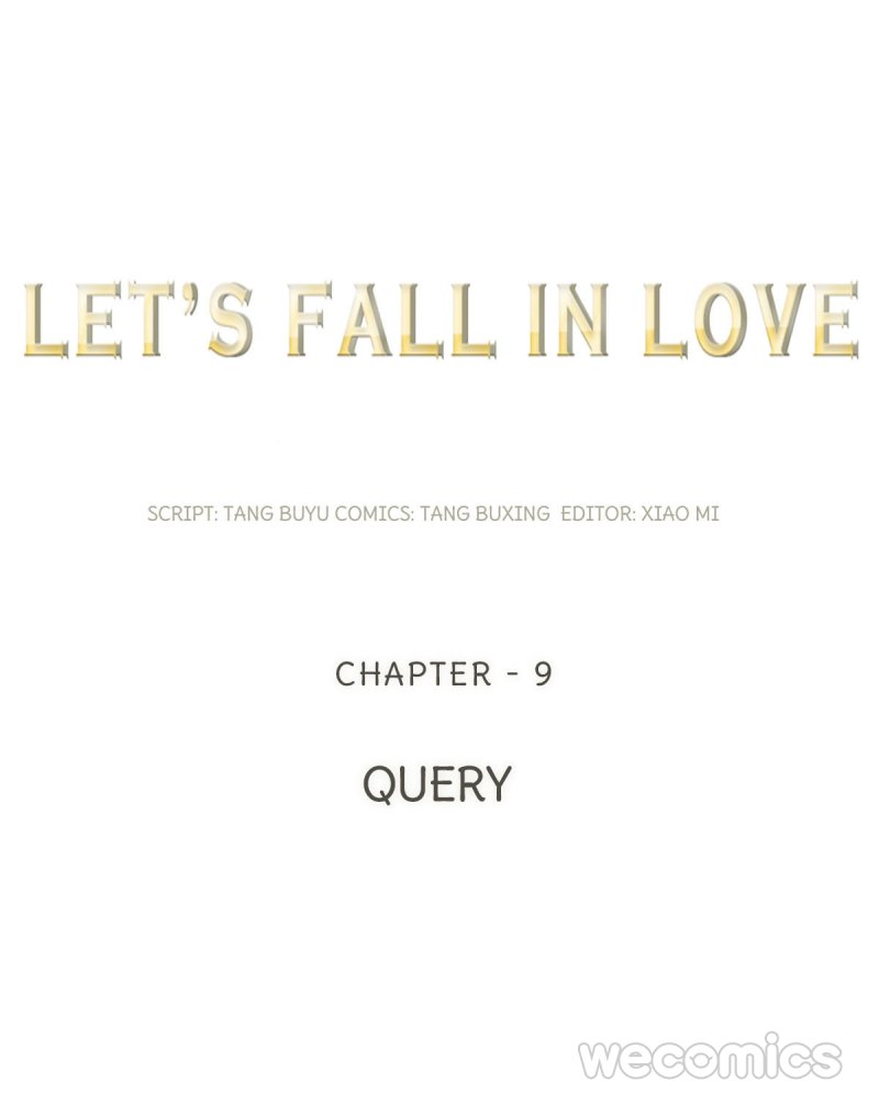 Let’S Fall In Love Chapter 9 - Picture 1
