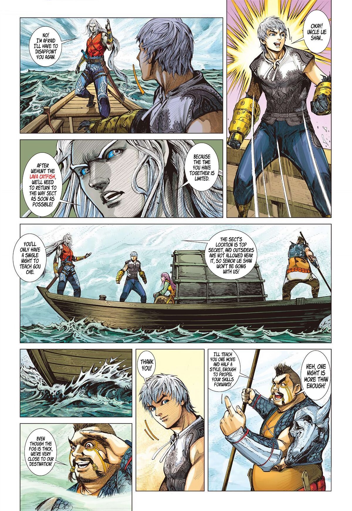 War Of Mountains And Seas - Page 1