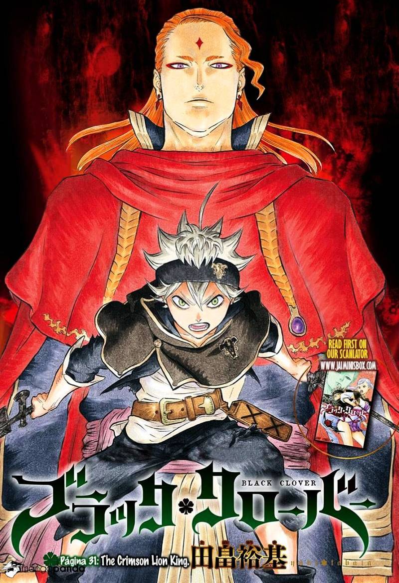 Black Clover Chapter 31 : The Crimson Lion King - Picture 2