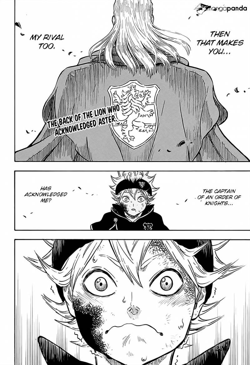 Black Clover Chapter 31 : The Crimson Lion King - Picture 3