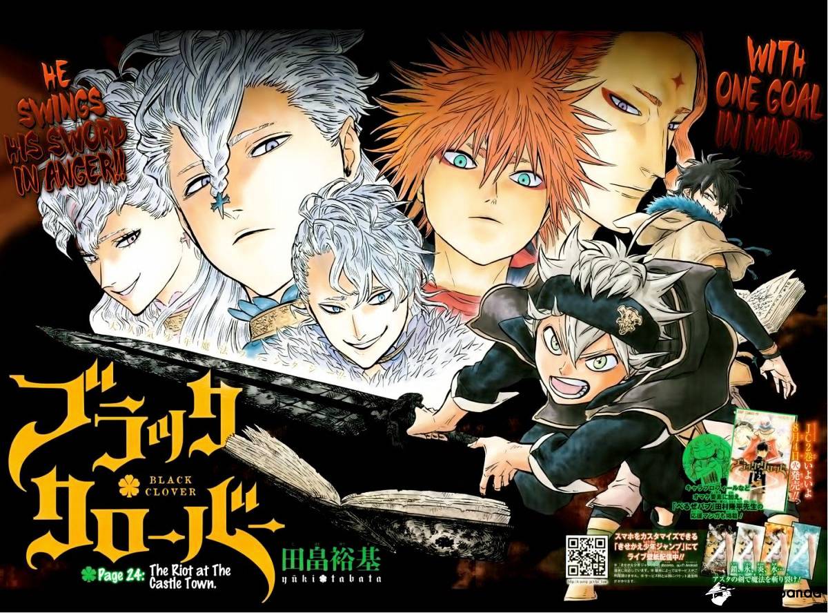 Black Clover Chapter 24 : The Riot At The Castle Town - Picture 3