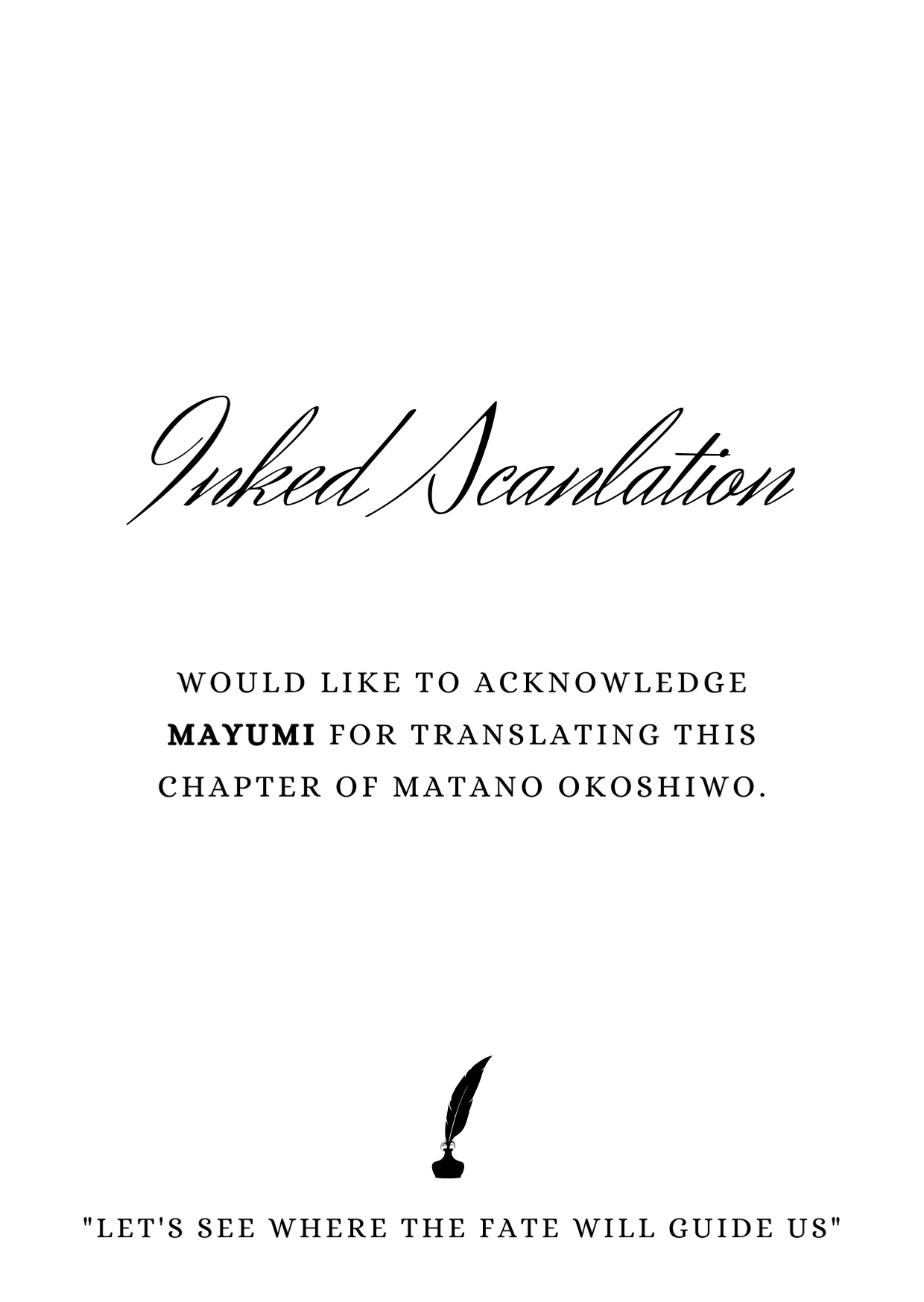 Matano Okoshiwo - Page 1