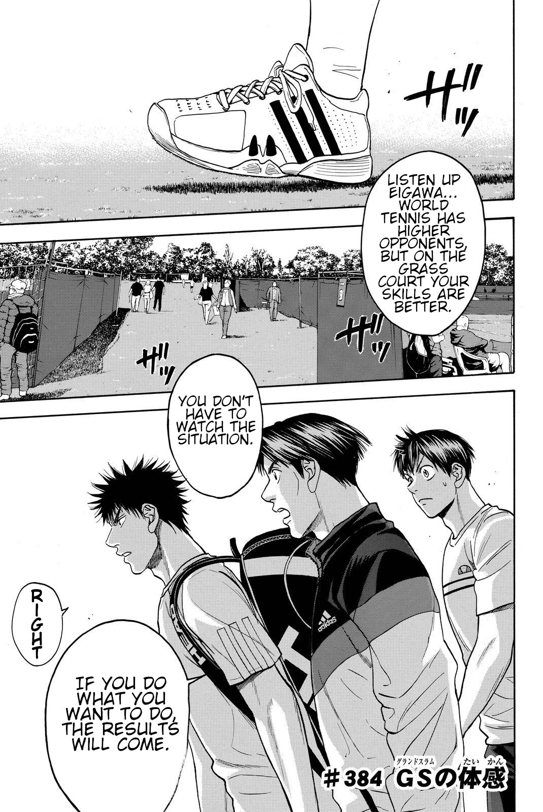Baby Steps Chapter 384: The Feel Of Grand Slam - Picture 1