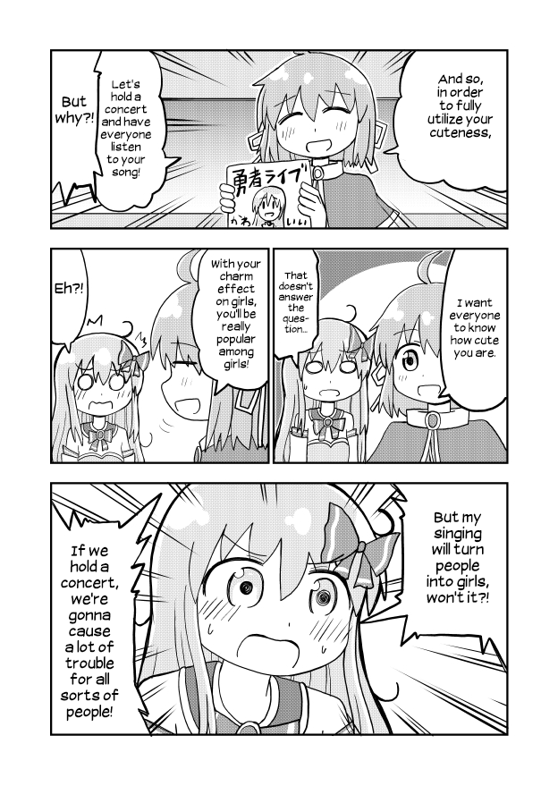 A Manga About A Hero Who Pulled Out The Holy Sword And Became A Girl - Page 2