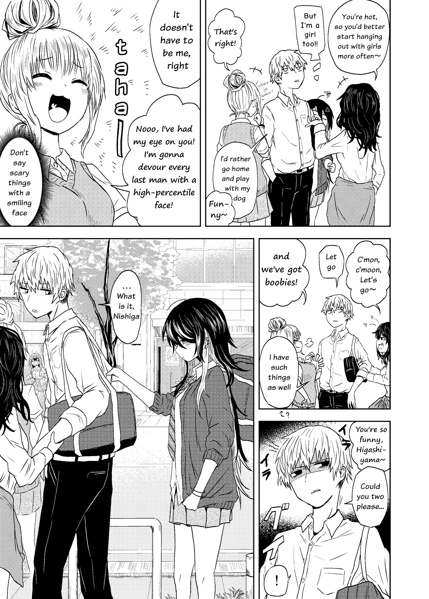 Klutzy, Gullible Nishiga Hachi Chapter 5 - Picture 3