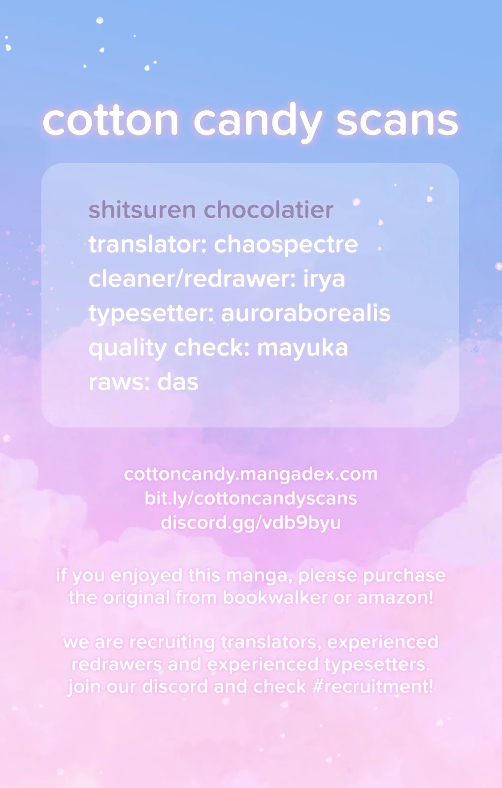 Shitsuren Chocolatier Chapter 9 - Picture 1