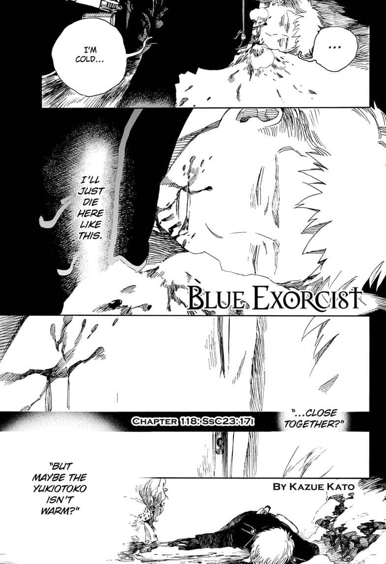 Ao No Exorcist Chapter 118: Vol 18 - Picture 1