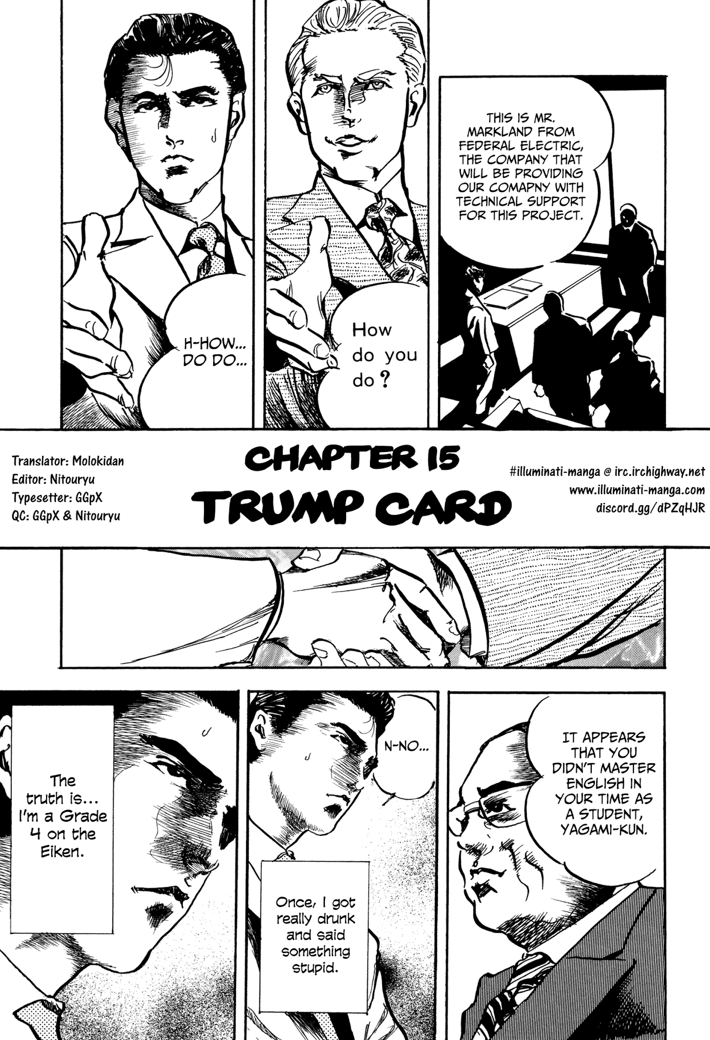 Kachou Baka Ichidachi Chapter 15: Trump Card - Picture 1