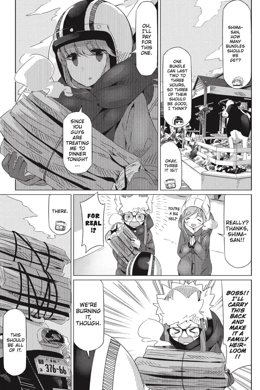 Yurucamp Chapter 21: Christmas Camp Begins!! - Picture 1