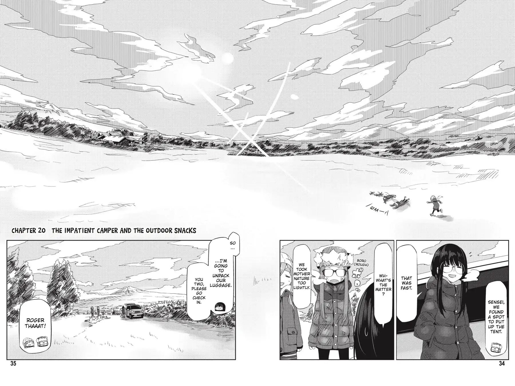 Yurucamp Chapter 20: The Impatient Camper And The Outdoor Snacks - Picture 2