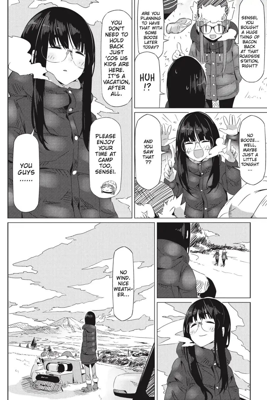 Yurucamp Chapter 20: The Impatient Camper And The Outdoor Snacks - Picture 3