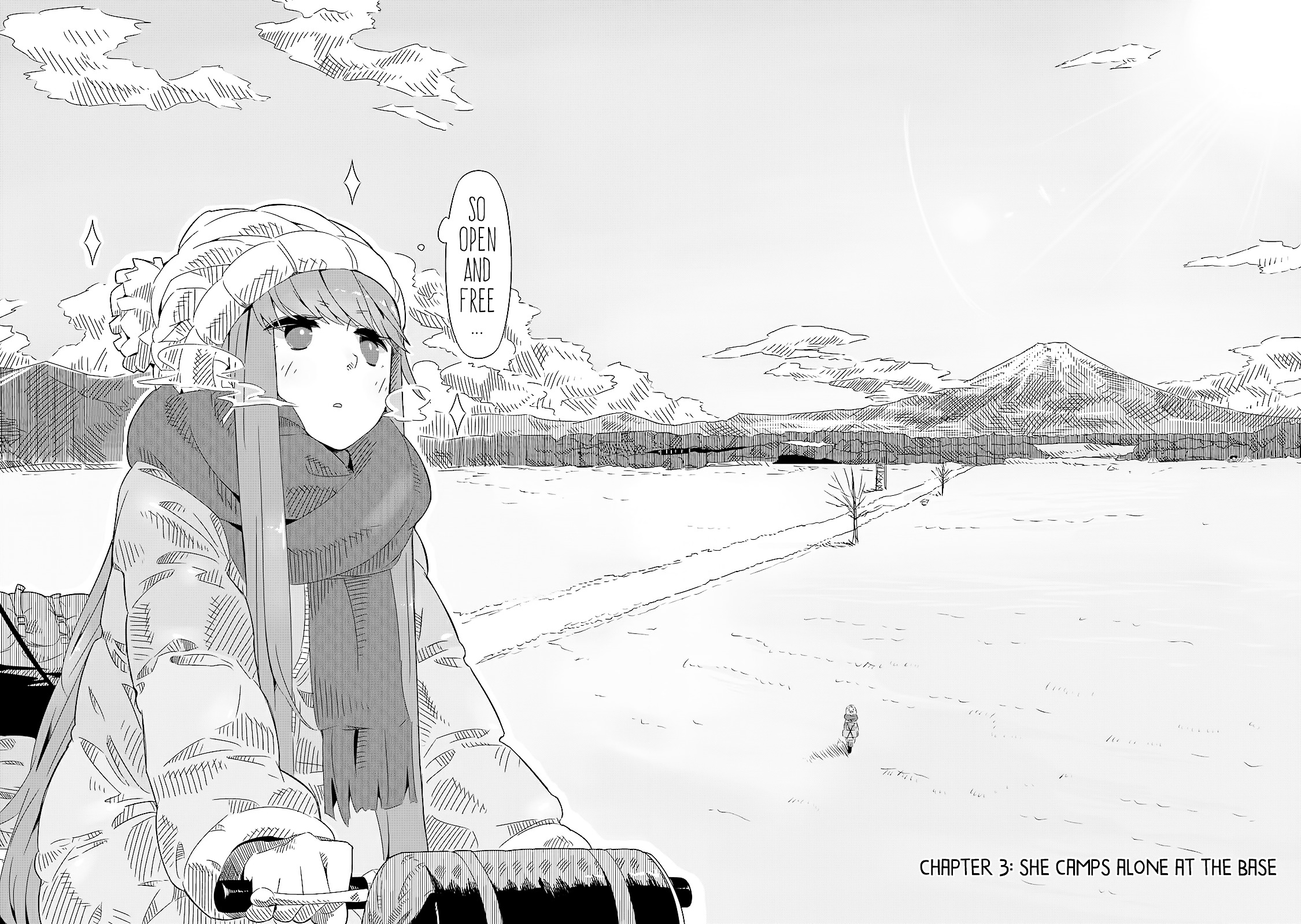 Yurucamp Chapter 3 : She Camps Alone At The Base - Picture 2