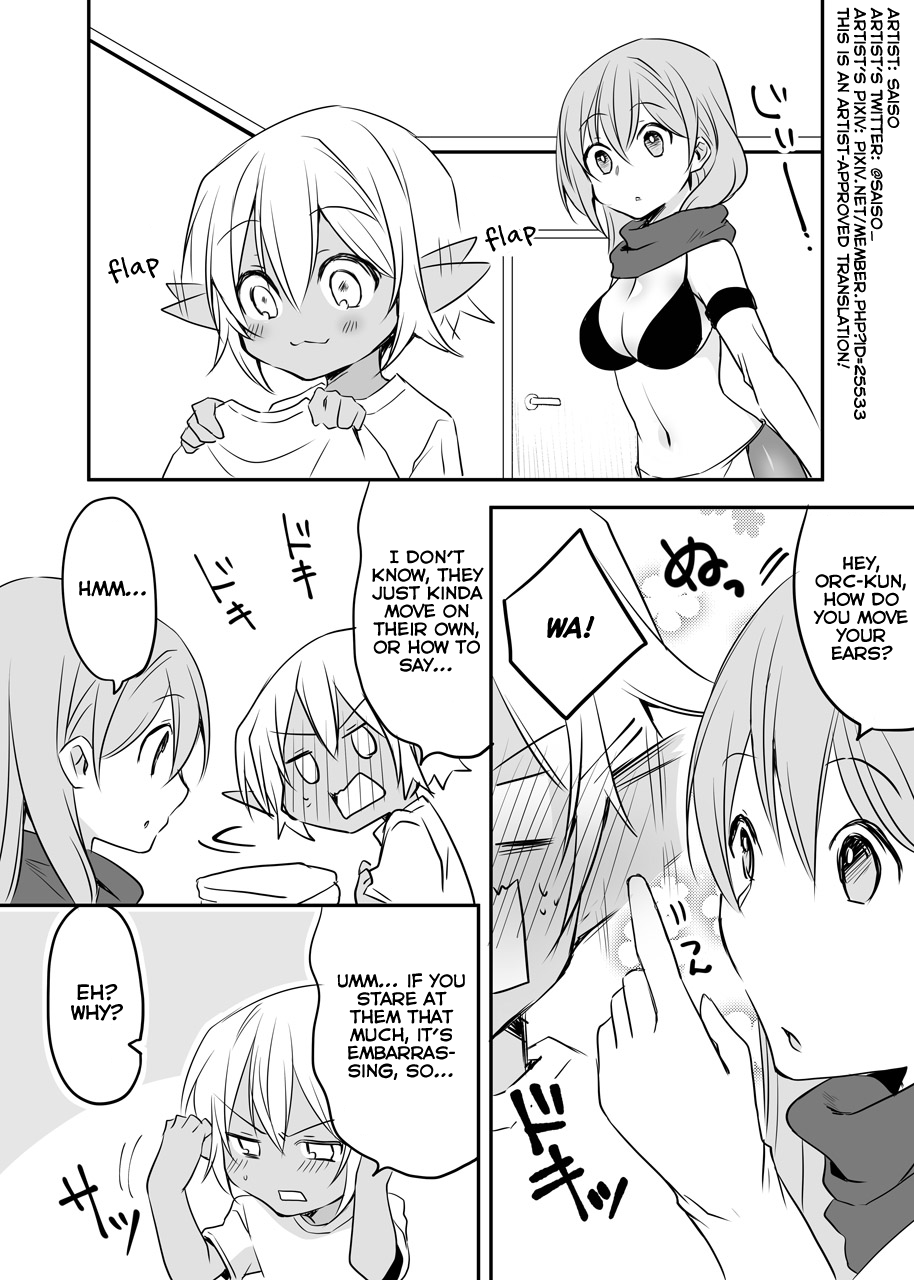 The Female Hero And The Shota Orc Chapter 23 - Picture 1