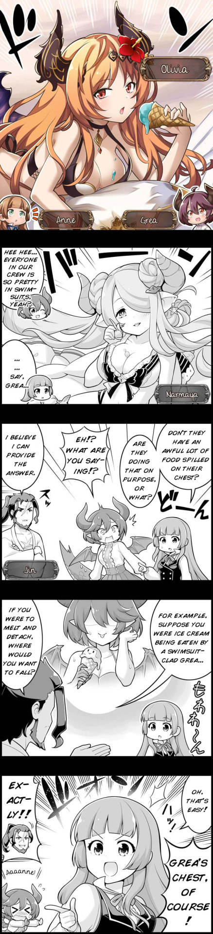 Grand Blues! Chapter 1112: Grea Looks At Swimsuits - Picture 1