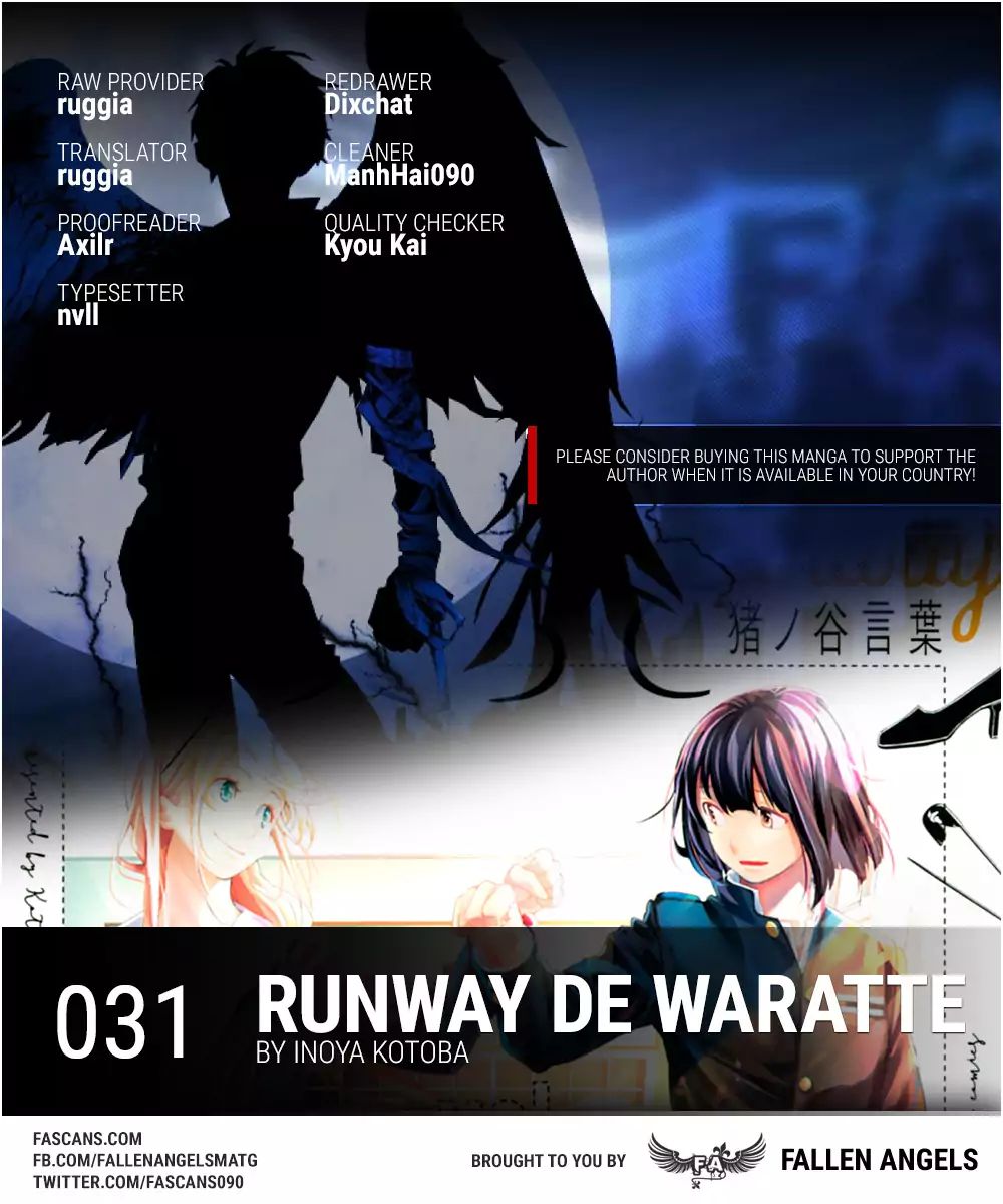 Runway De Waratte Chapter 31 - Picture 1