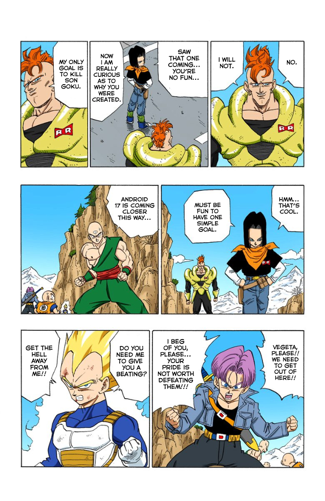 Dragon Ball Full Color - Androids/cell Arc Vol.2 Chapter 23: Vegeta Vs. Android 18 Round 2 - Picture 3